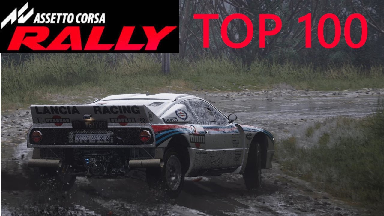 Lancia 037 TOP 100 Run. Can I Survive Wales in the Wet? Asseto Corsa Rally (ACR)