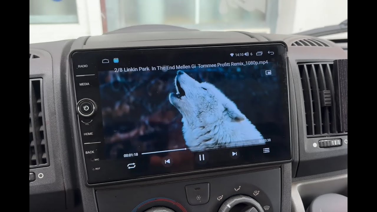 Instalace autorádia do vozidla Citroën Jumper