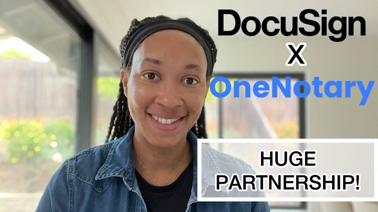 RON News! OneNotary partners with Docusign | what this means for on demand notarizations!