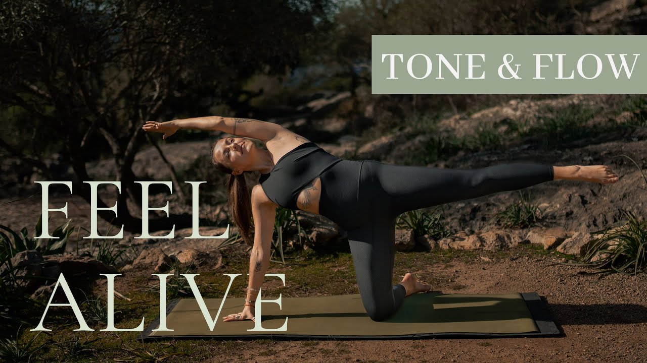 Pilates x Yoga |  Short Morning Class to feel alive | Tone & Flow
