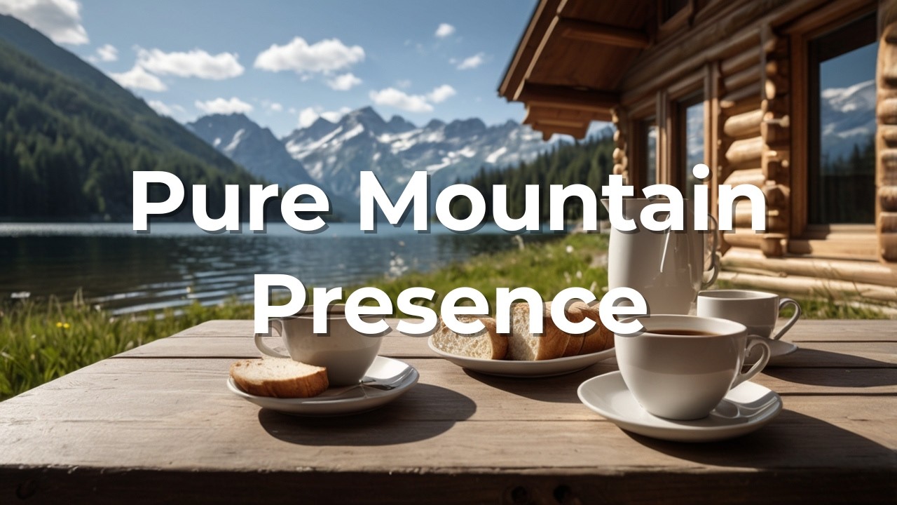 Pure Mountain Presence 🏔️ Majestic Piano & Guitar for Mindful Focus