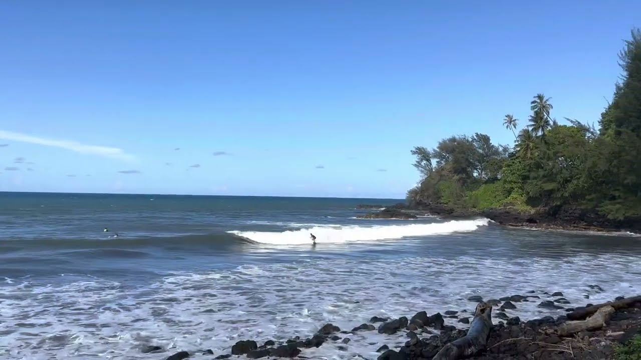 Orofara Beach Surfing Spot - Tahiti, French Polynesia