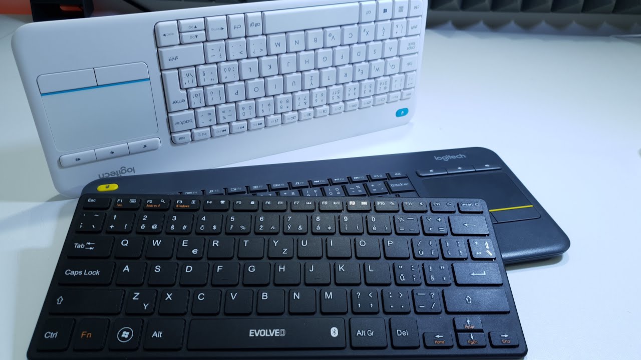 Logitech K400 plus a Evolveo WK29B jako ideální klávesnice k vaší Smart TV // RECENZE / REVIEW