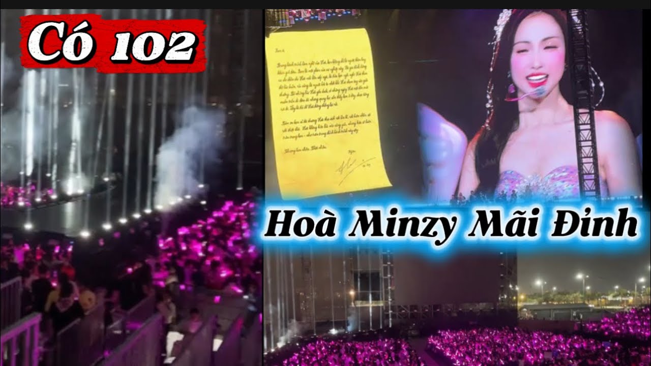 Khán Giả May Mắn Khi Nhận Được Bức Thư Do Chính Cả Sĩ Hoà Minzy Viết Tặng Quá Cảm Động..