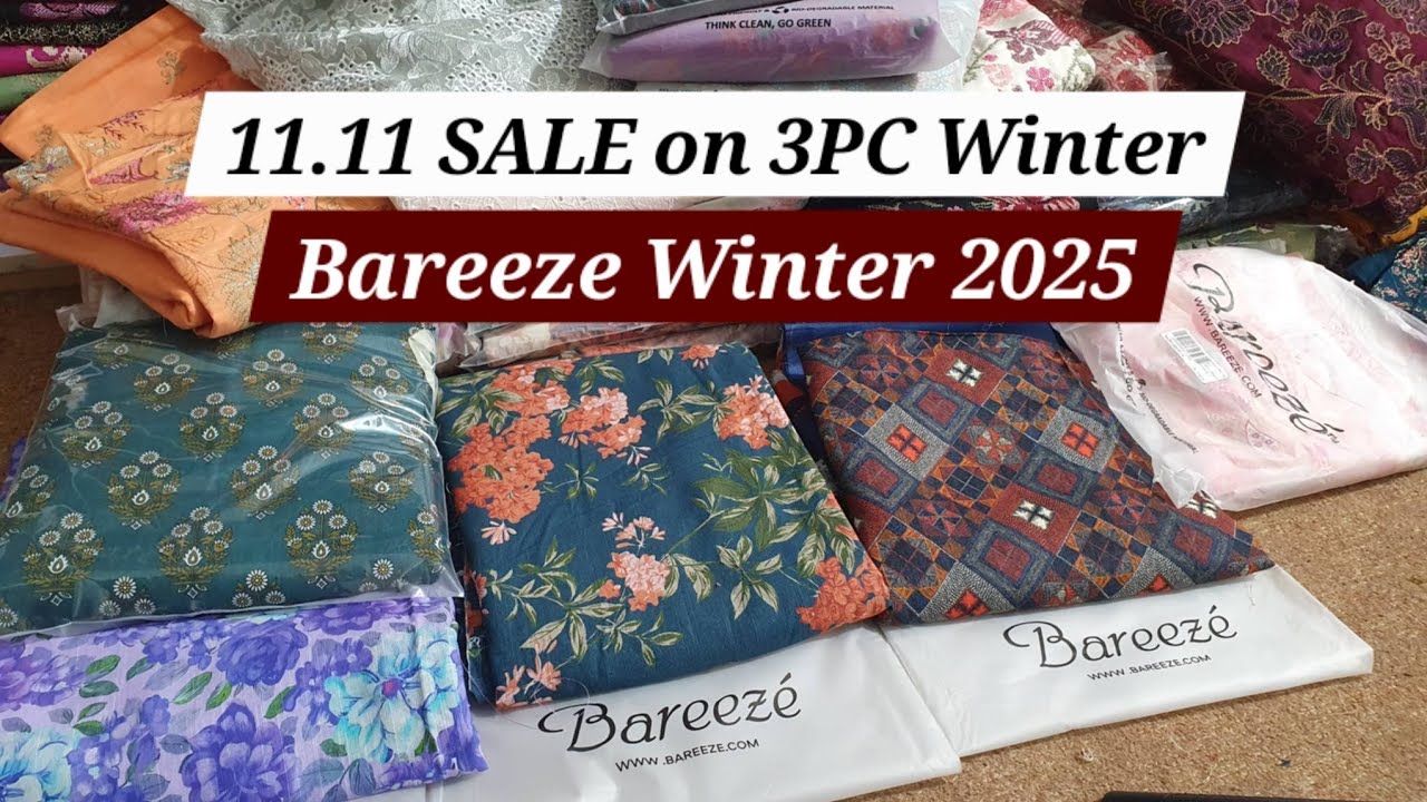 Мегараспродажа Bareeze 11.11 | Новые зимние костюмы Karandi и с принтом