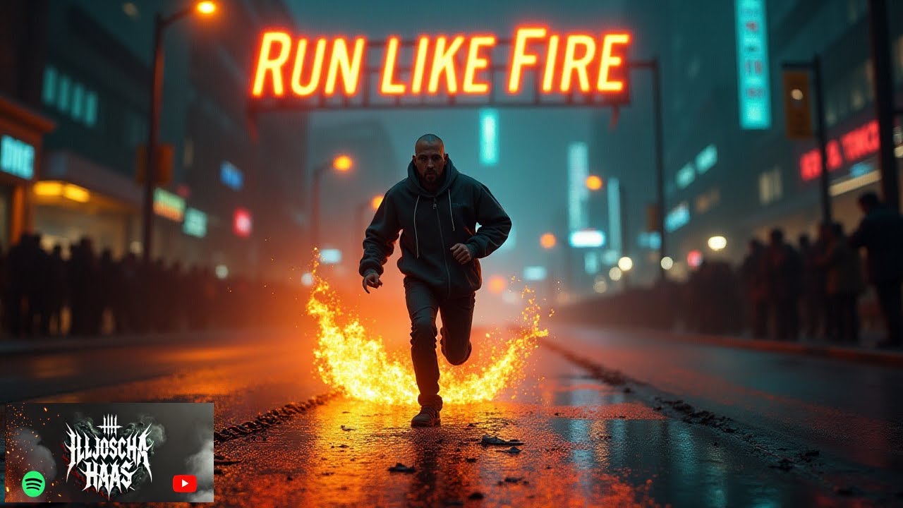 🔥 Run Like Fire – Illjoscha Haas | Rock Musik (Official Video) ✨