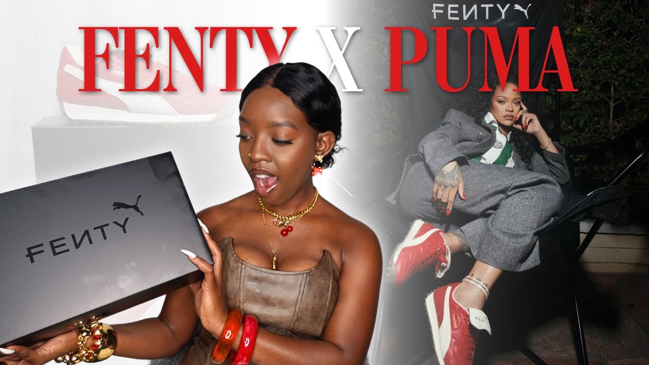 Unboxing Rihanna's New FENTY x PUMA Sneakers! 👟 First Impressions – Are They Worth the Hype? 👀