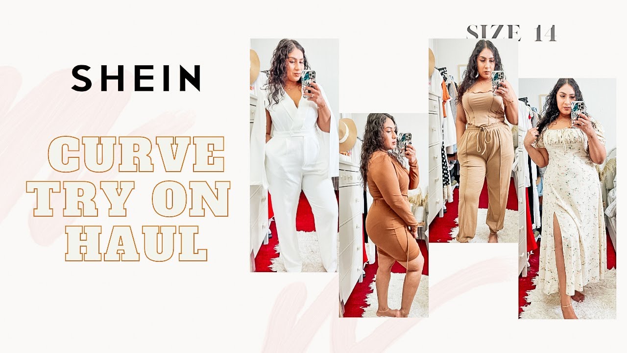 NEW SHEIN CURVE TRY ON HAUL 2021| SHEIN SIZE 14 SUMMER HAUL | SIZE 1XL | ARAPANA SADEO