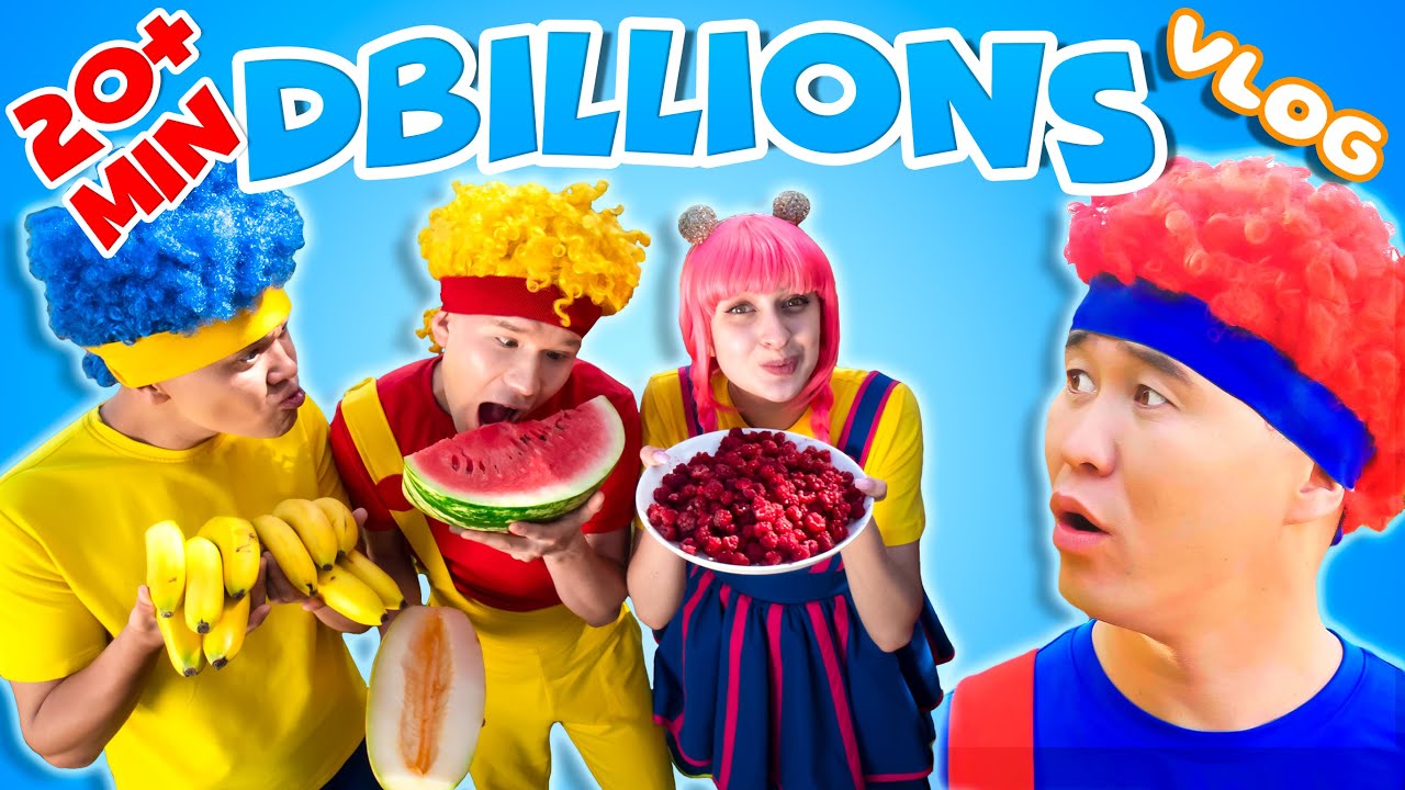 СБОРНИК! Полезные Игры про Фрукты и Овощи для Детей | D Billions Vlog