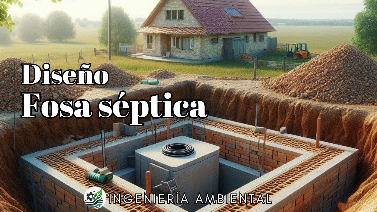 Diseño COMPLETO de Fosa Séptica y Trampa de Grasas PASO A PASO!