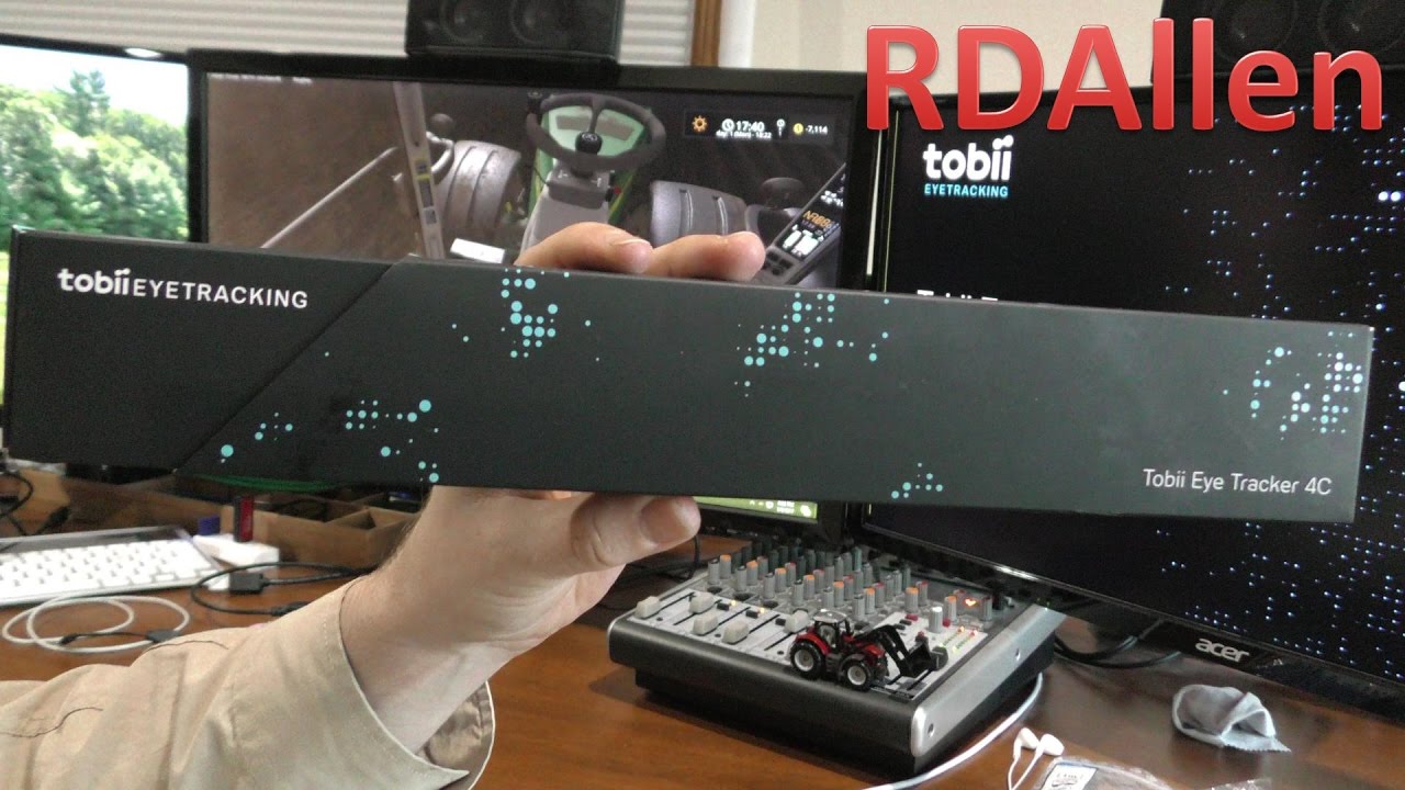 The Latest in Eye and Head Tracking - Tobii Eye Tracker 4C