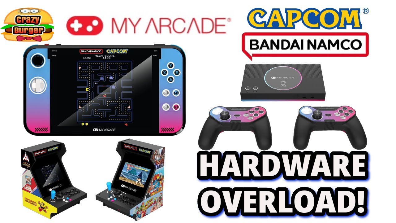 MYARCADE Namco & Capcom Hardware Overload!