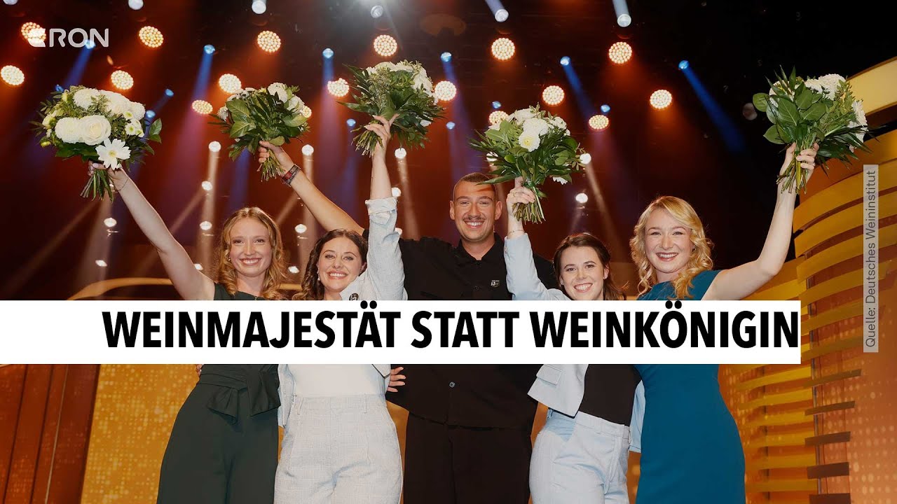 Die Wahl der deutschen Weinmajestät ist 2025 zum ersten Mal genderneutral | RON TV