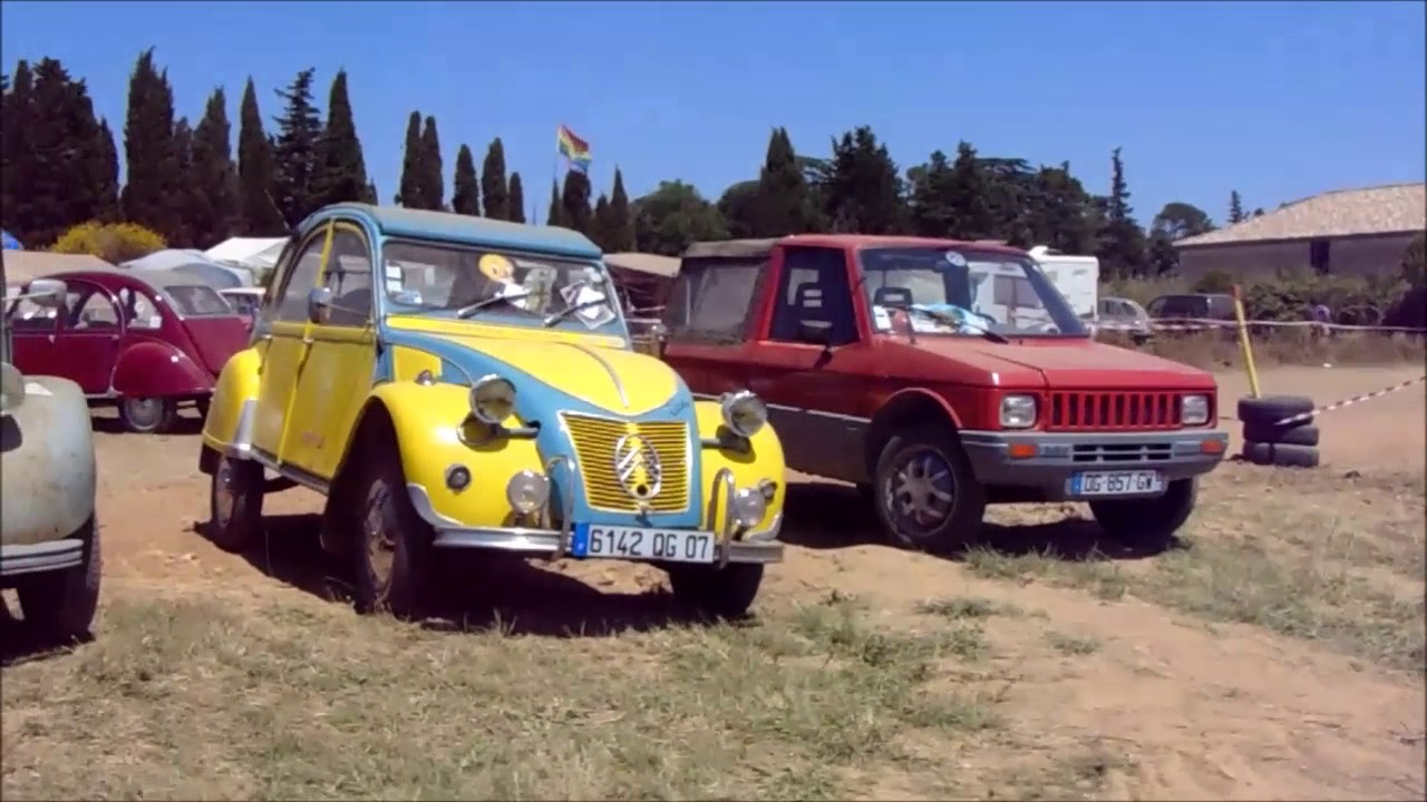 Nationale 2cv nimes 2017