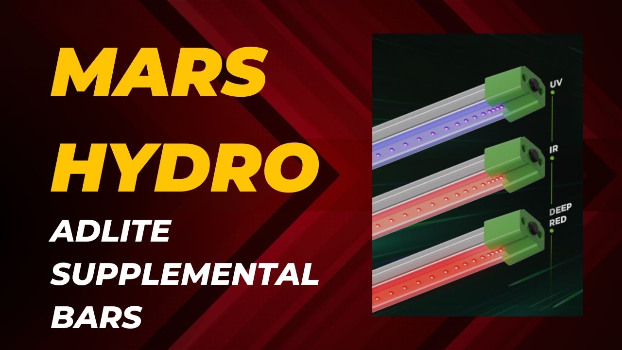 Do You Need More Bars? - Mars Hydro Adlite PAR, Spectrum, Wattage & Heat Test