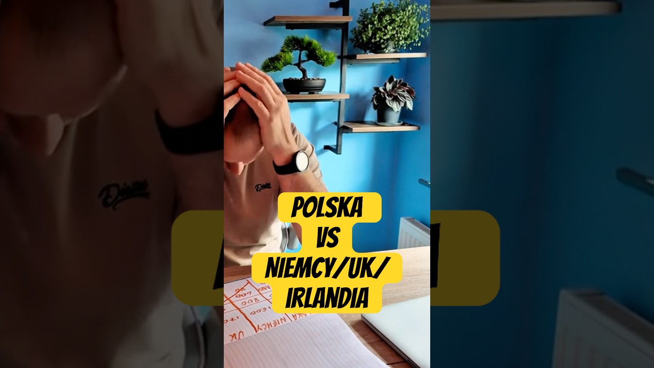 POLSKA VS NIEMCY/UK/IRLANDIA 2025: ILE ZOSTAJE PO KOSZTACH? #praca #emigracja #motywacja