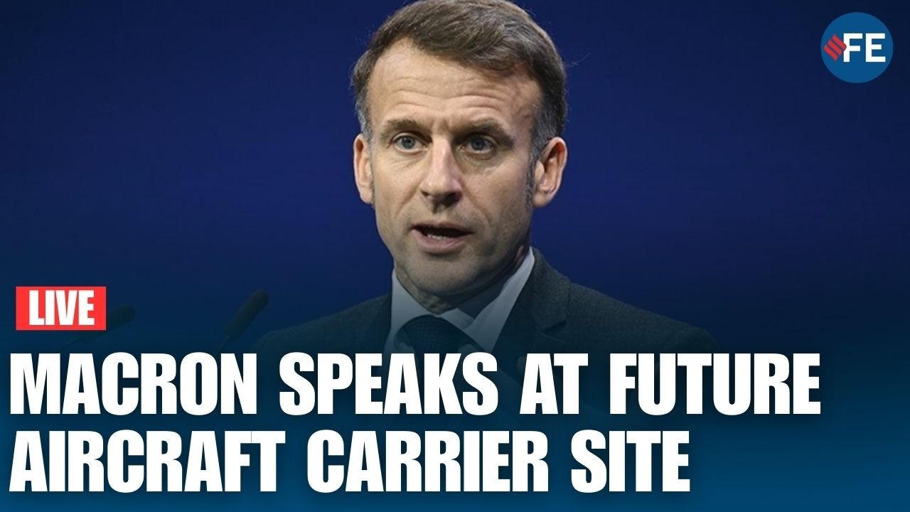 LIVE: Macron Speaks at Future Aircraft Carrier Site in France, Signals Military Boost