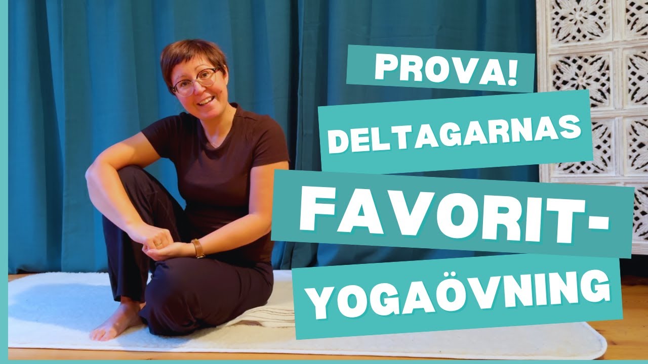 8 min: Mjuka upp rygg och höfter med den här yogafavoriten