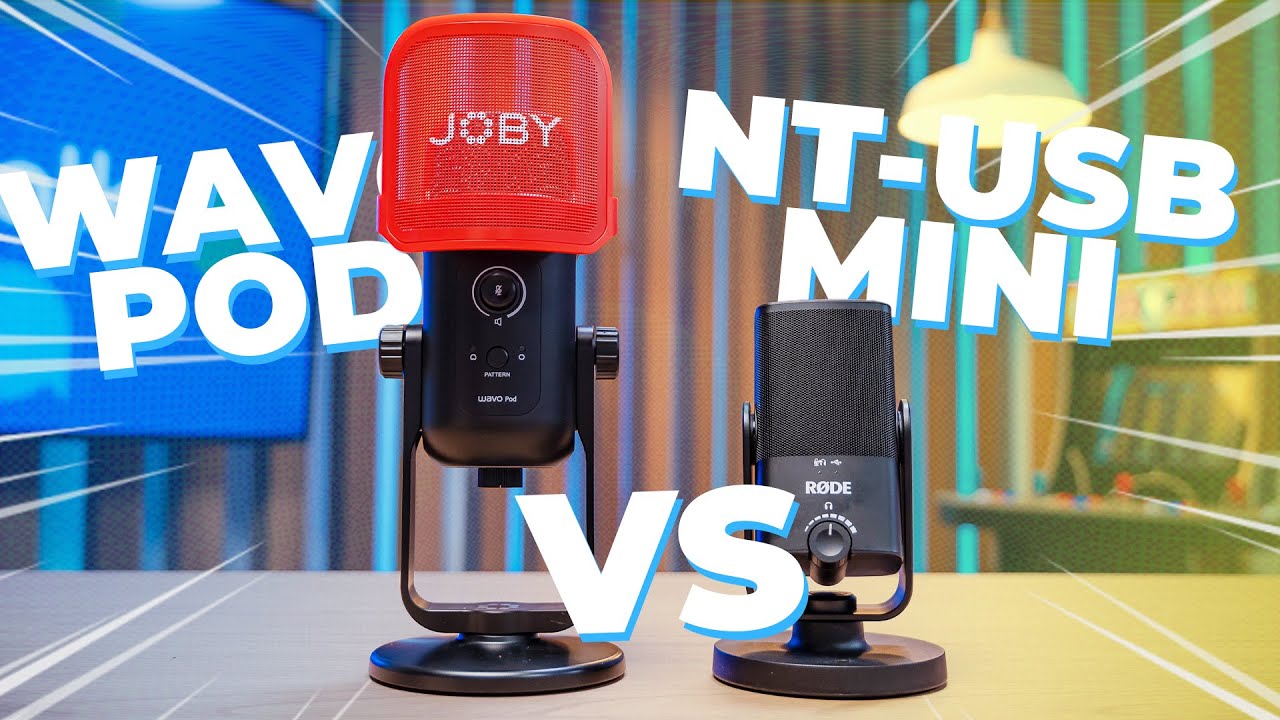 Which USB Microphone Should you Buy? Joby Wavo Pod vs Rode NT-USB Mini