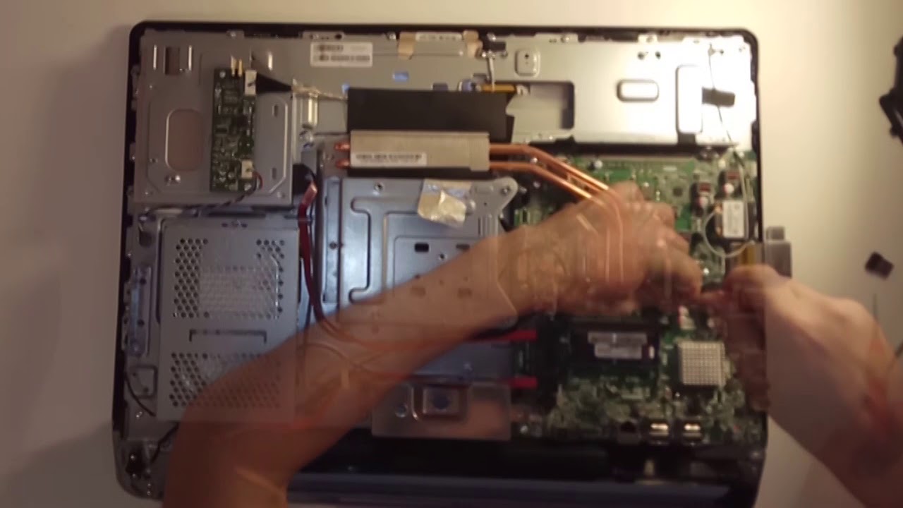 Разбор моноблока Packard Bell OneTwo 2011-го года