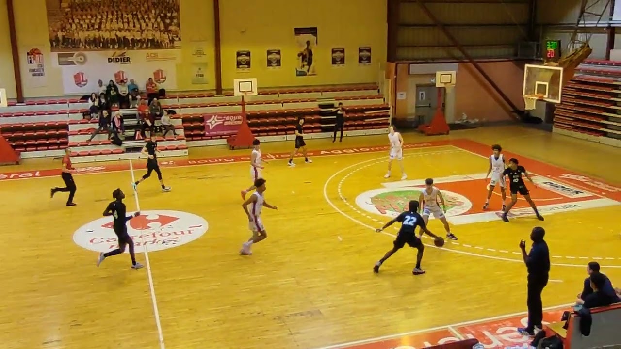 JL Bourg vs ASVEL U18 &2 28-01-2024 2e quart temps