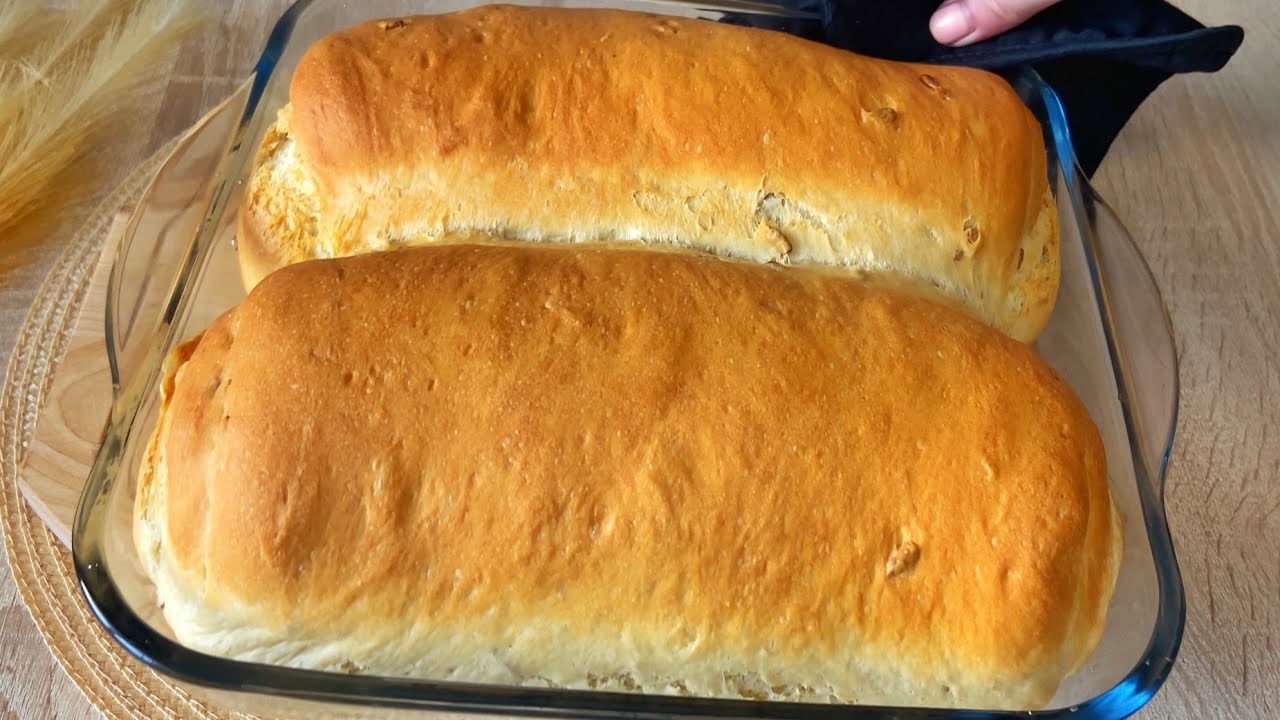 Домашний мягкий хлеб 🥖 Мягкий и легко приготовленный! Легкие и быстрые рецепты
