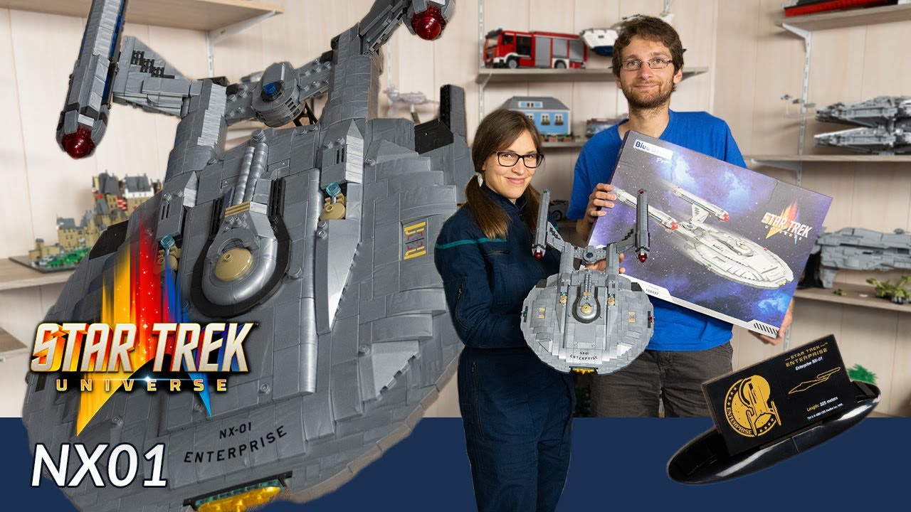 NX-01 und endlich! - Unendliche Weiten, Freude und Bauspaß! Was für eine Farbe!