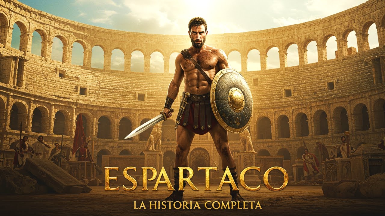 DUERME ESCUCHANDO LA HISTORIA COMPLETA DE ESPARTACO | DOCUMENTAL PARA RELAJARSE ANTES DE DORMIR