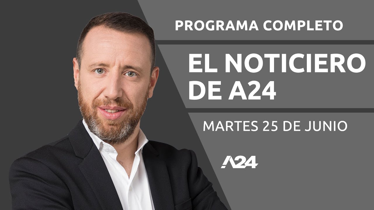ROMPE EL SILENCIO LA ABUELA DE LOAN #ElNoticieroDeA24 Programa completo 25/06/2024