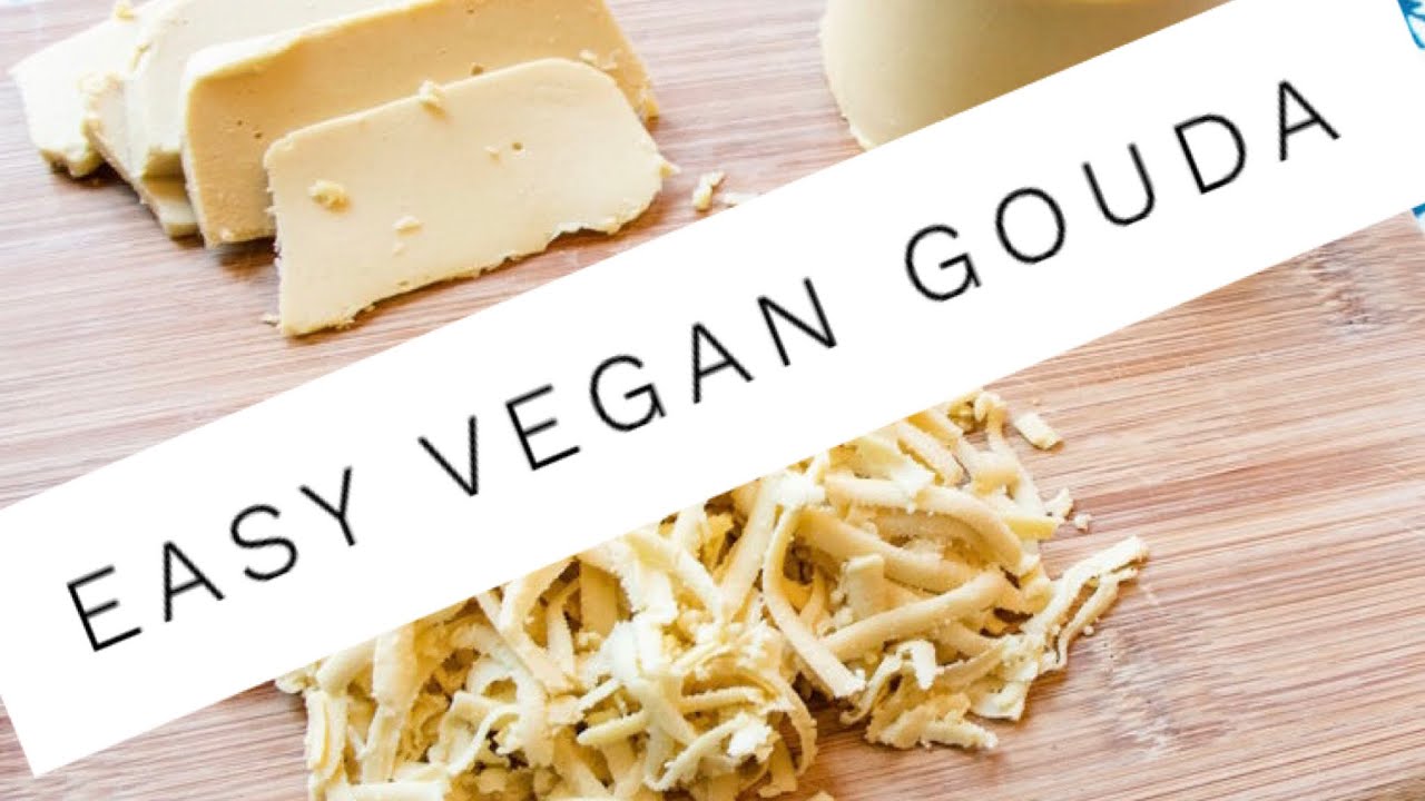 Easy Vegan Gouda Cheese