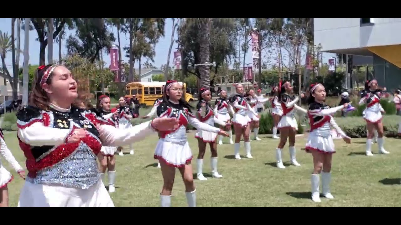 BHS 04-29-23 B-Sway Banning High Marching Pilots CSUDH College Signing Day