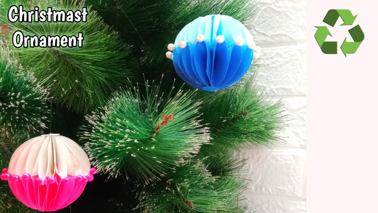 Новогодние украшения своими руками из пластиковых трещинок, Новогодние украшения из б/у товаров