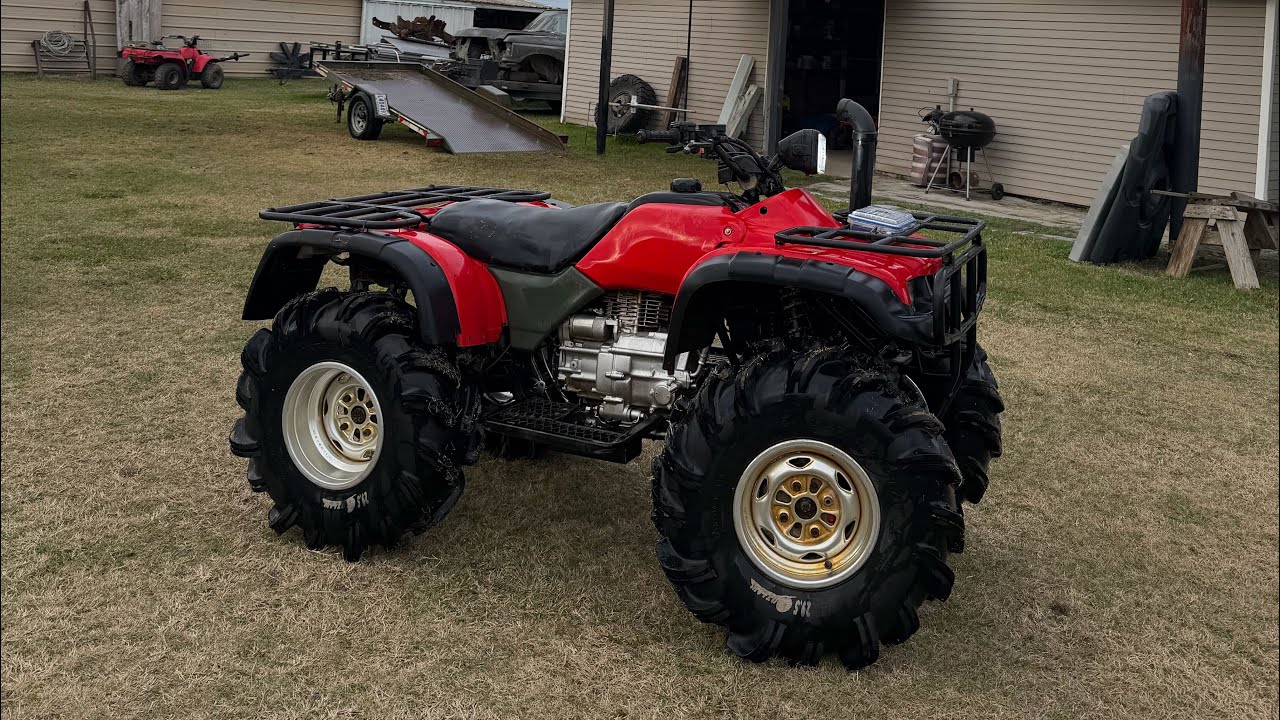 Durability test on Honda 400 