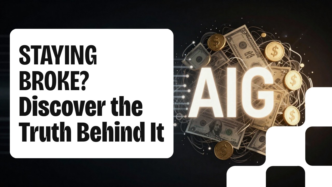 Why Most People Stay Broke in the AI Era