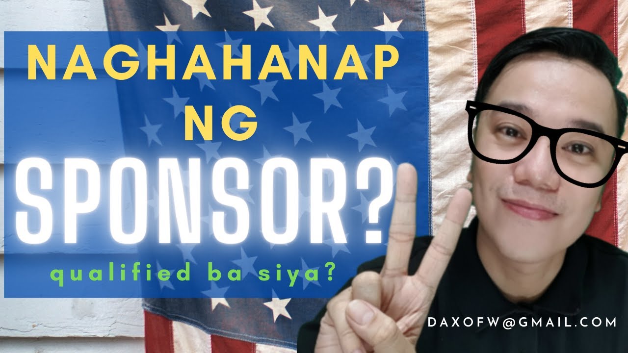 Sino ang Qualified Sponsors sa US Visa Application | Visa Tips | Visa Sponsor | daxofw channel