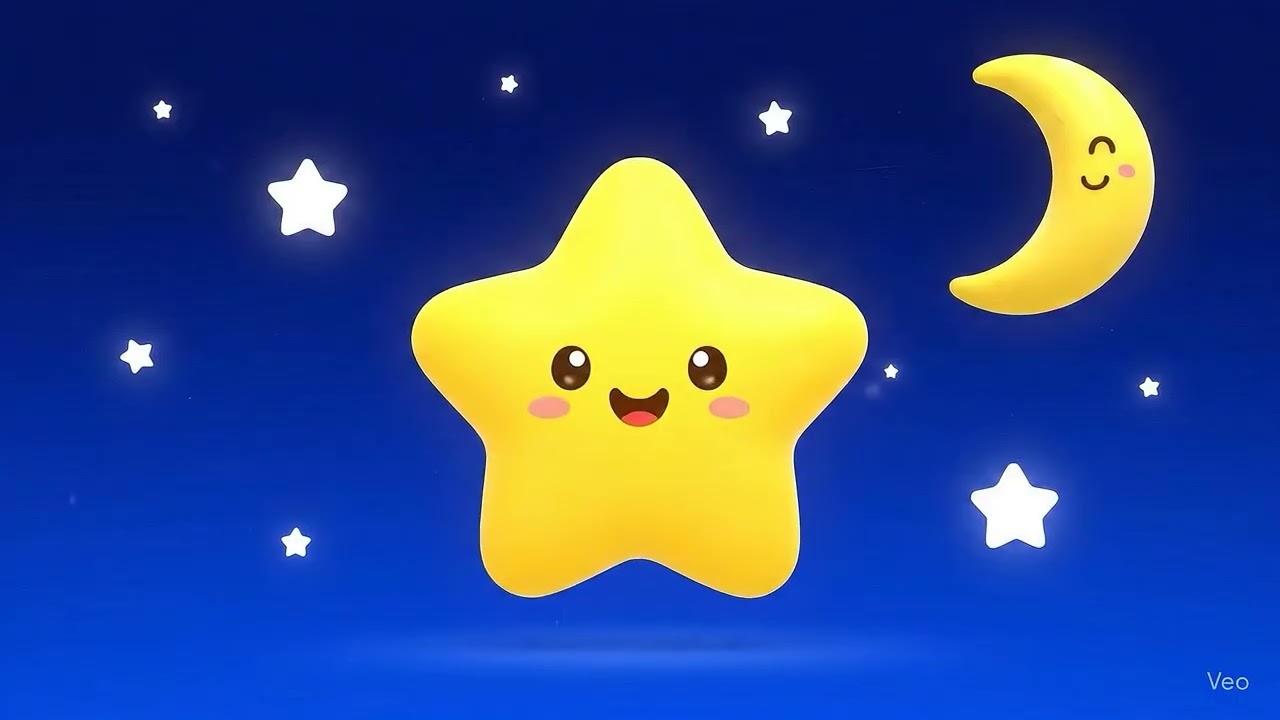 Twinkle Twinkle Little Star 🌙✨ 1 Hour Lullaby Loop for Kids