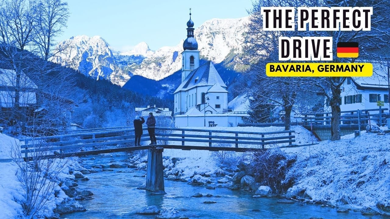 Scenic Drive: Ramsau to Berchtesgaden 🇩🇪 | 4K 60FPS Cinematic Bavaria Road Trip 2026 | German Alps
