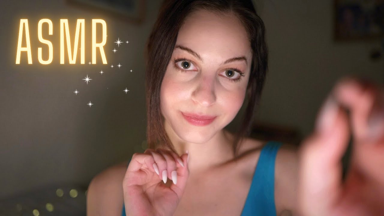 ASMR Removing Negative Energy with Positive Trigger words 😊 (hand movements & soft whispering) ✨✨