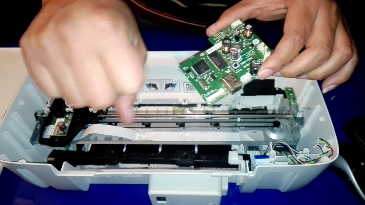 Desarmar impresora hp deskject 1115