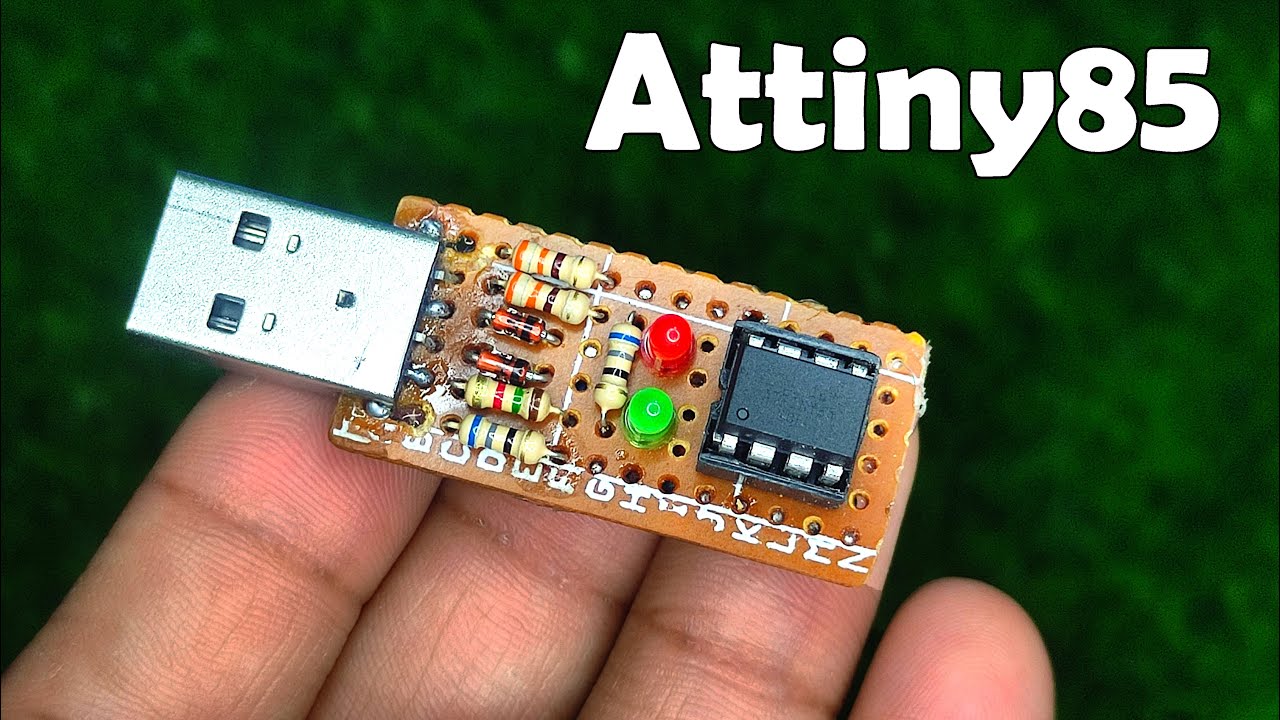 Programming ATtiny85 Directly Through USB | Easy Setup!