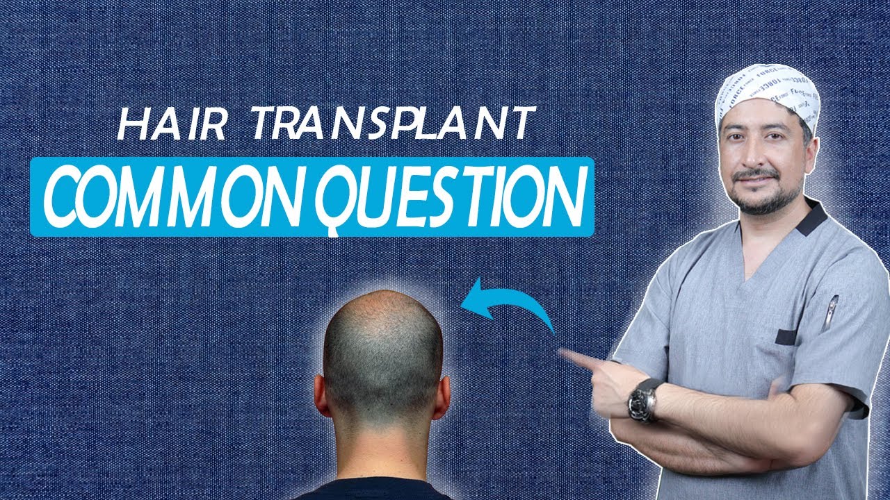 Common Question After Hair Transplant | Dr. Jawad's Tips | JJ Aesthetics