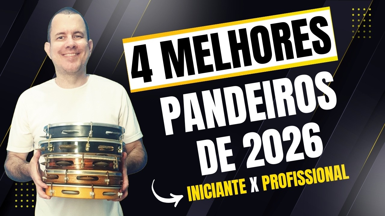 Qual PANDEIRO Comprar em 2026 Para INICIANTES e PROFISSIONAIS | ANDRÉ PASSOS 