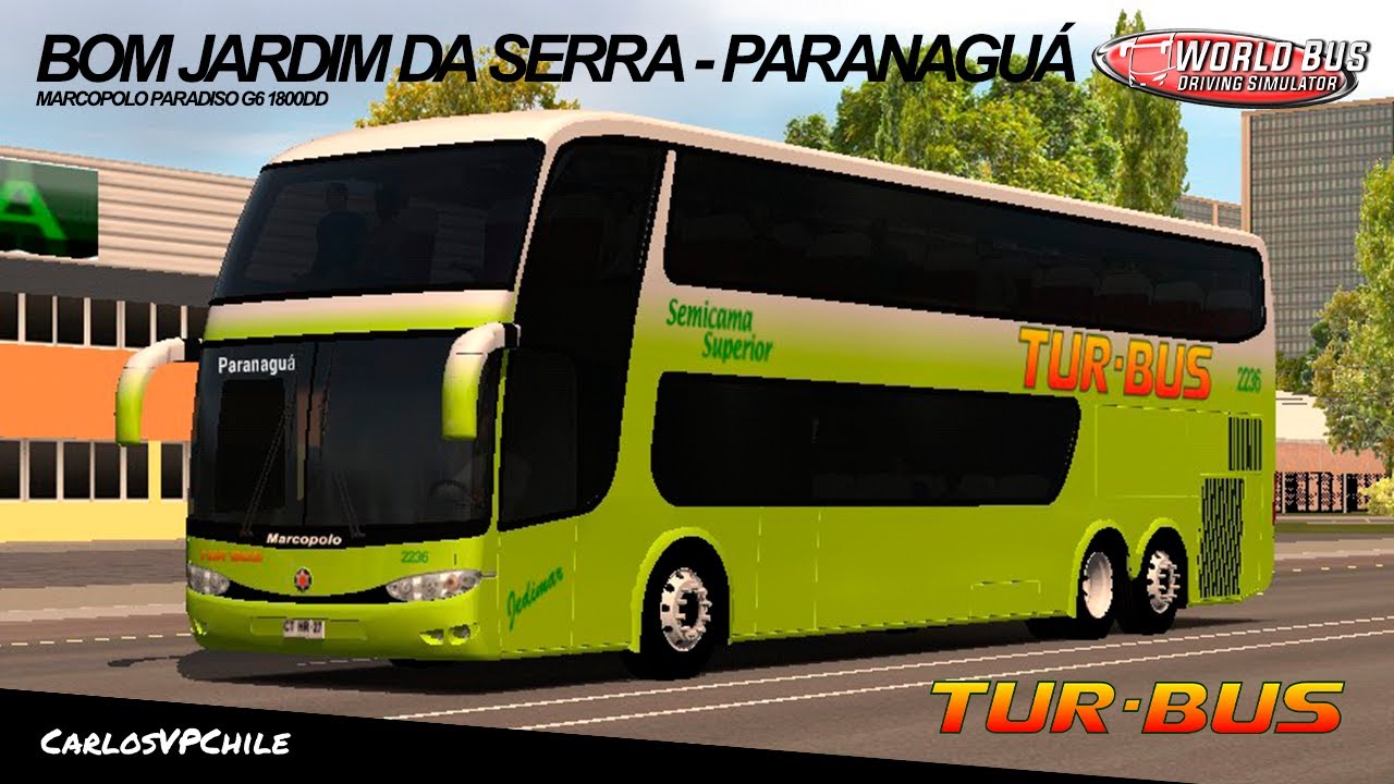 World Bus Driving Simulator - Marcopolo Paradiso G6 1800DD 