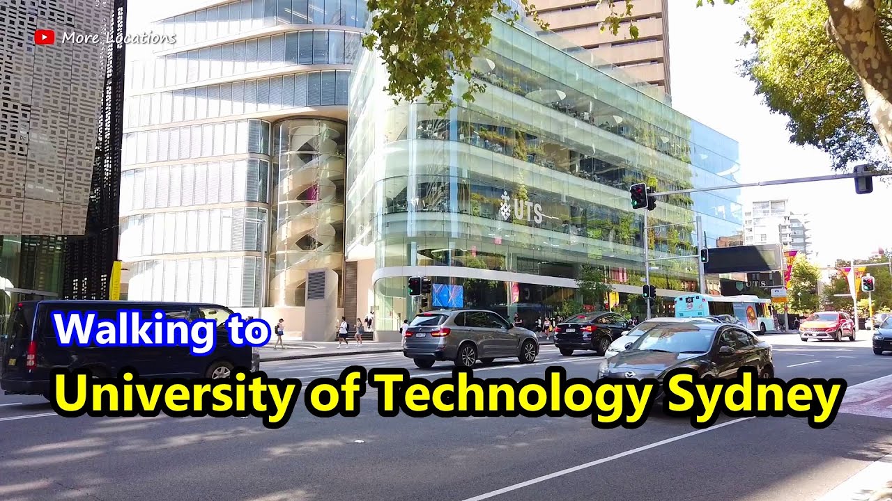 AUSTRALIA - Walking to University of Technology Sydney