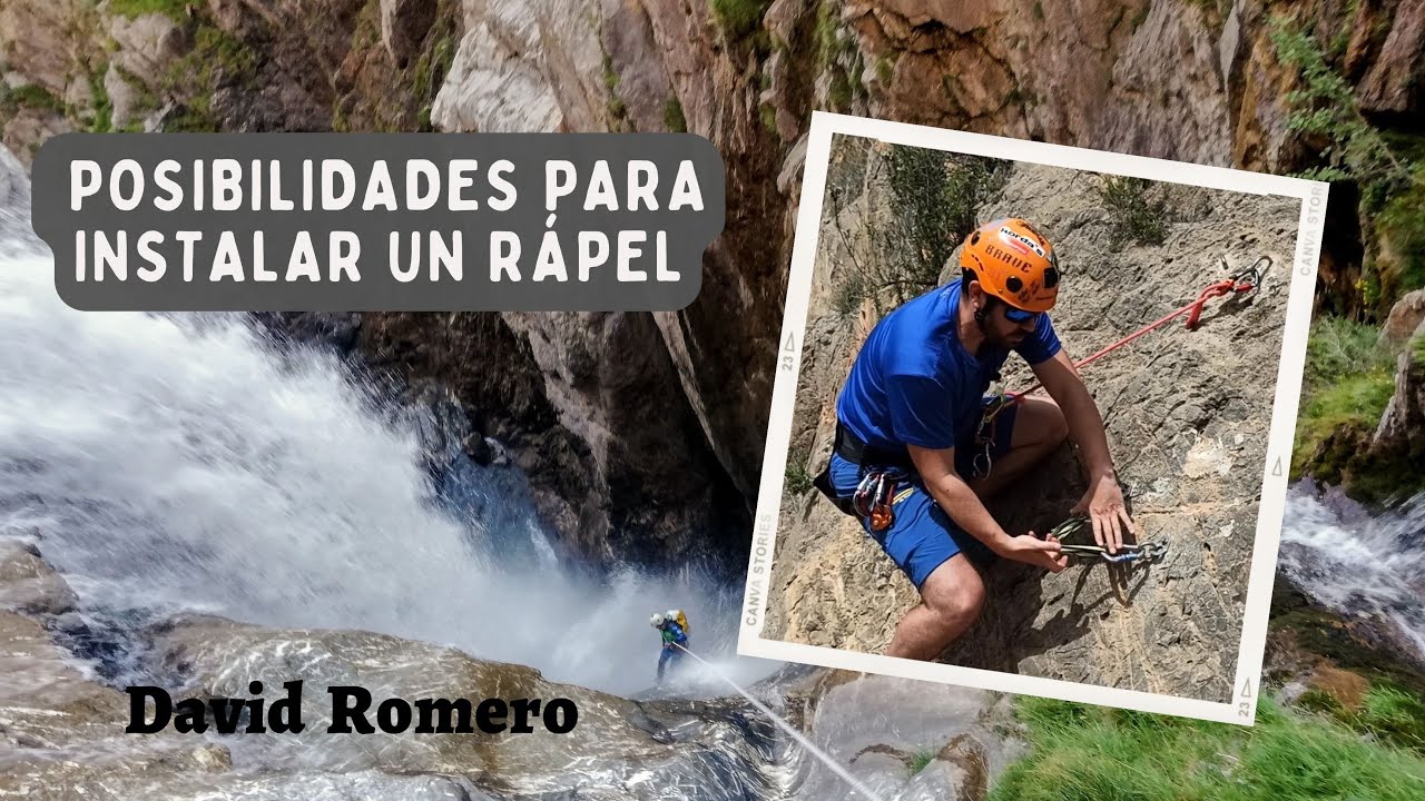 Diferentes posibilidades para instalar un rápel