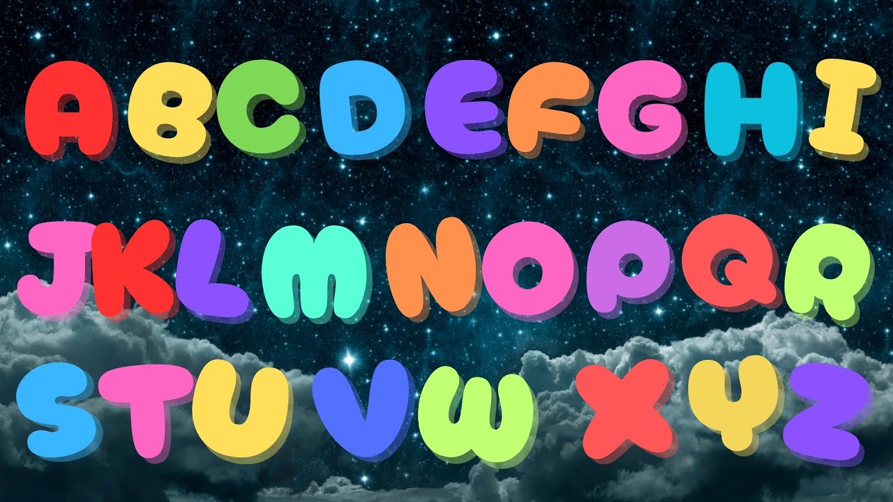 ABC Lullaby Song | Soothing 3D alphabet for kids