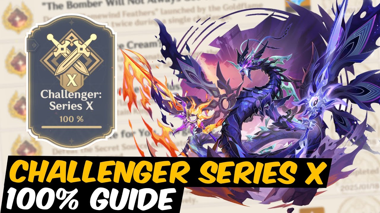 Challenger Series 10 (X) Achievement Full 100% Guide | Genshin Impact 5.3 Natlan