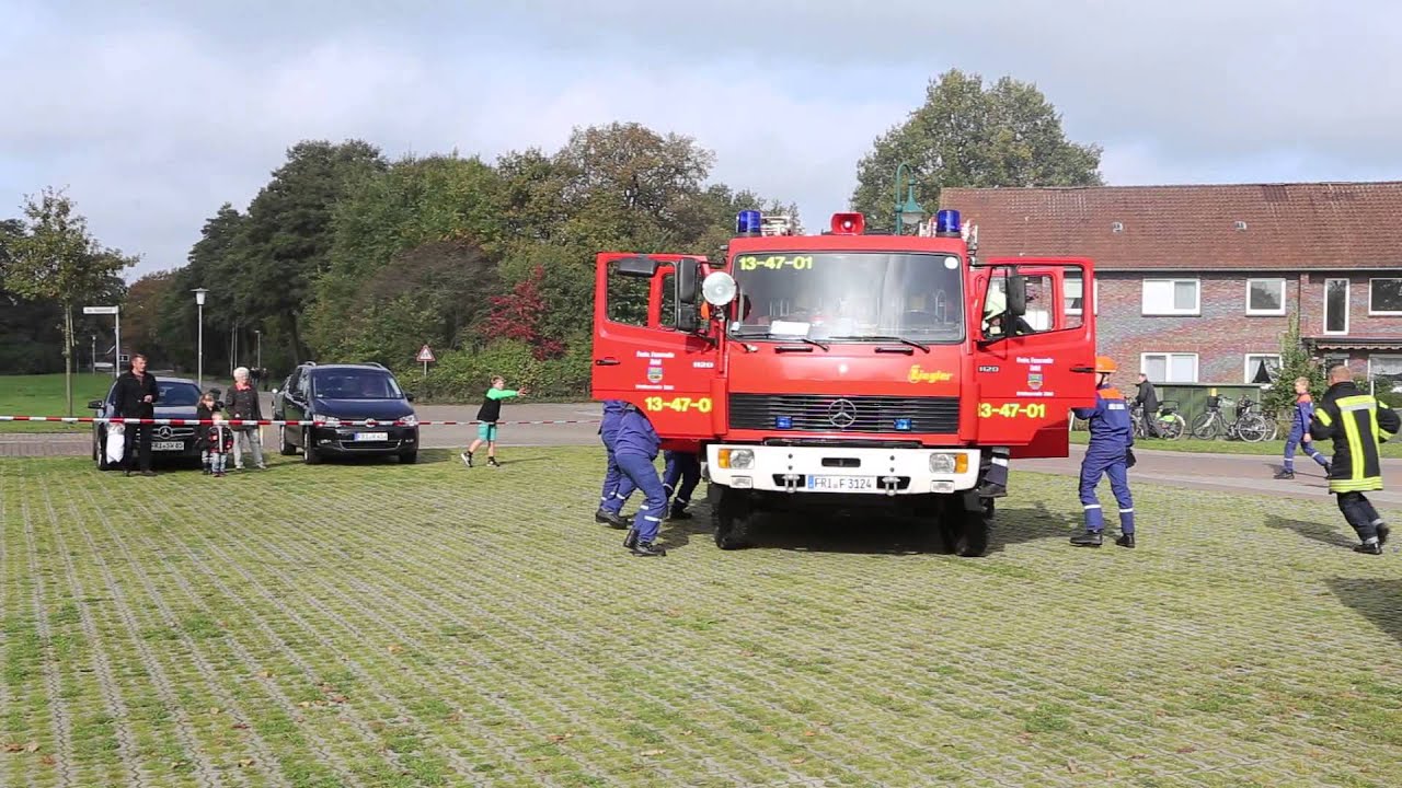 Florian Friesland 13/47-01 - Alarmübung der Jugendfeuerwehr Zetel