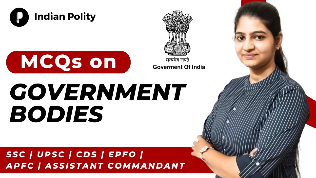 MCQs on Government Bodies | Constitutional Bodies | Non-constitutional bodies | MCQs #indianpolity