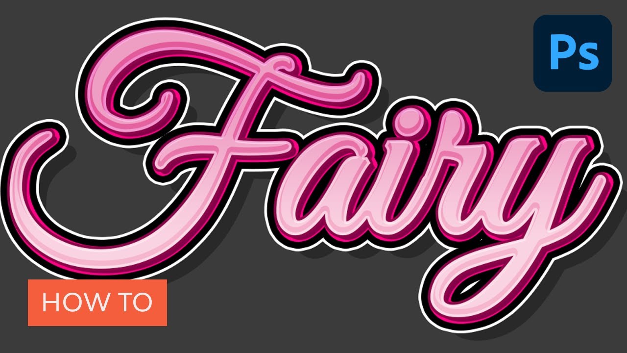 How to Create a Cartoon Gradient Text Effect in Photoshop